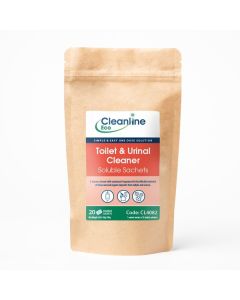Cleanline Eco Toilet & Urinal Cleaner T10 Sachet [Pack of 20]