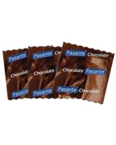 Pasante Bulk Packs Chocolate Temptation Condom [Pack of 144]