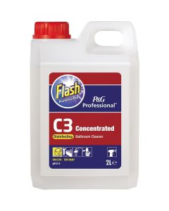 Flash Professional C3 Disinfecting Washroom Cleaner [Pack of 2]
