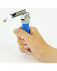 Metal Max+ Combi 50 LED Laryngoscope Set, Disposable with Batteries, Paed Mil 1 [Pack of 10]