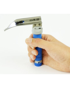 Metal Max+ Combi 50 LED Laryngoscope Set, Disposable with Batteries, Paed Mil 0 [Pack of 10]