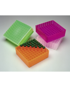 Thermo Scientific 81-Well Cryogenic Storage Racks with Lid 12358192 [Pack of 1]