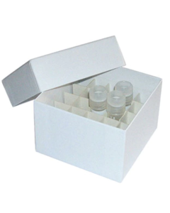 Fisherbrand Cardboard Grid Inserts with Lid 12902151 [Pack of 10]