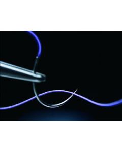 Safil 18mm Needle, 70cm Length, Violet, Gauge 4/0 Sutures [Pack of 36]