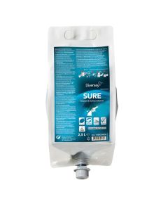 Sure Interior & Surface Cleaner Quattro select Pouch 2.5 Litre [Pack of 2]