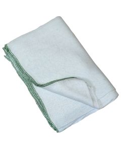 Cleanworks Stockinette Dishcloth Green [Pack of 10]