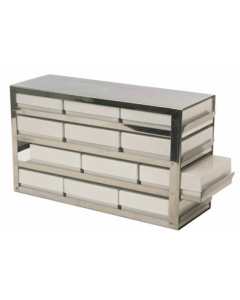 Tenak Comfort Rack for Upright Freezers, 100 mm Box Height, with Boxes 15270774 [Pack of 1]