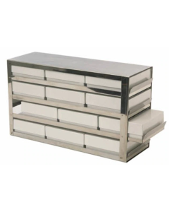 Tenak Comfort Rack for Upright Freezers, 100 mm Box Height, with Boxes 15290774 [Pack of 1]