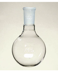 PYREX Short Neck Round Bottom Flask, Standard Taper Joint 15552821 [Pack of 1]