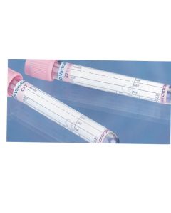 BD 368817 Plastic Clot Activator Crossmatch tube 6ml with Pink Hemogard Closure [Pack of 100] 