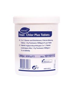 Titan Chlor Plus 200 Tabs [Pack of 6]