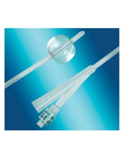 Bardia Aquafil Self Retaining 2 Way Foley Silicone Catheter 14fg X 10ml Balloon [Pack Of 5]