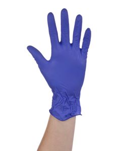Ansell Microtouch Nitrile P/F N/S Gloves Medium [Pack of 100]