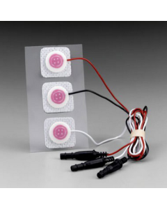 3M Red Dot Neonatal Prewired Electrode, 2282E [Pack of 300]
