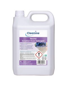 Cleanline Neutral Scrubber Dryer Detergent 5 Litre [Pack of 4]