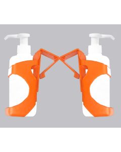 Ecolab 500ml Bottle Bed End Bracket - Orange [Pack of 10]