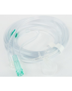 PRO-Breathe CO2 Sampling Cannula, Oral-Nasal with O2 Delivery, Luer Lock Male, Adult, 2.1m [Pack of 25]