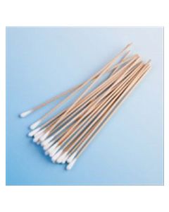 Plain Cotton Swab Wood Stick – Sterile- Bags Of 100 [Pack Of 1000]