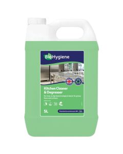 BioHygiene Kitchen Cleaner & Degreaser Concentrate 5 Litre [Pack of 2]