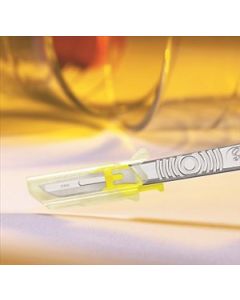 Scalpel Disposable Size 10 KLEEN Blade Management System [Pack of 50]