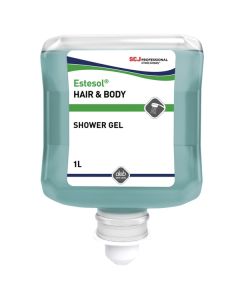 Estesol Hair & Body Shower Gel 1 Litre [Pack of 6]