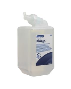 6348 Kleenex Luxury Foam Antibacterial Hand Cleanser Refill Cassettes Clear 1 Litre [Pack of 6]