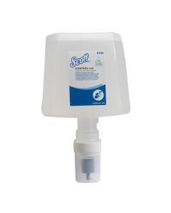 6345 Scott Control Frequent Use Foam Hand Cleanser Electronic Refill Cassettes Clear 1.2 Litre [Pack of 4]