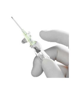 BD Insyte Autoguard 381823 Shielded IV Catheter without Wings Blue 22g x 25mm [Pack of 50]