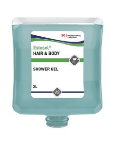 Estesol Hair & Body Shower Gel 2 Litre [Pack of 4]
