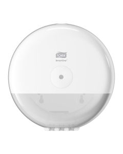 Tork Smartone Mini Toilet Paper Roll Dispenser White [Pack of 1]