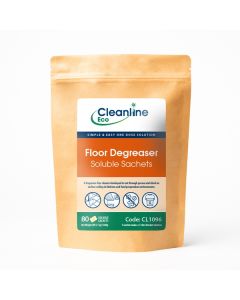 Cleanline Eco Floor Degreaser Bucket Soluble Sachet [Pack of 80]