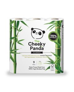 Cheeky Panda Toilet Roll 3 Ply 200 Sheets [Pack of 45]