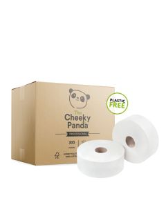 Cheeky Panda Ultra Sustainable Plastic Free Bamboo Maxi Jumbo Roll [Pack of 6]