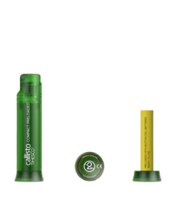 Callisto Handle Fibre Optic Plastic – Single Use with Batteries, Compact Preloaded Display Lary [Pack of 25]