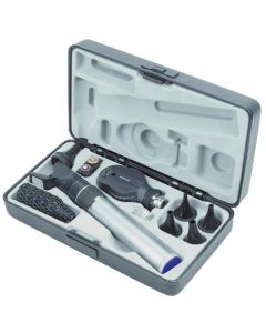 Keeler 1729-P-1019 Practitioner Otoscope Ophthalmoscope Diagnostic Set with 2.8V Slim Line Handle