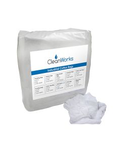 Cleanworks Cotton Sheet White 10kg [Pack of 1]
