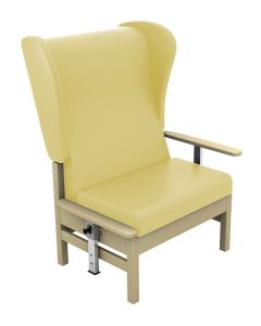 Atlas High-Back 40st Bariatric Arm Chair with Drop Arms - (Anti-bacterial Vinyl)