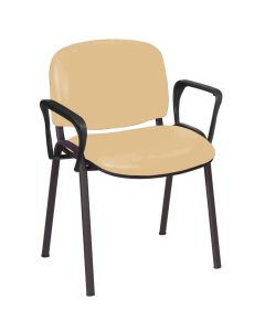 Galaxy Visitor Chair with Arms - (Anti-bacterial Vinyl)