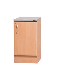 50cm Drawerline Cabinet - Beech Finish