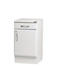 50cm Drawerline Cabinet - White Finish