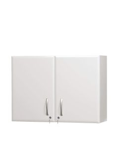 ﻿100cm Wall Cabinet - White Finish