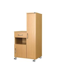 Right Hand Bedside Cabinet ﻿Combination Unit, ﻿Manufactured from MFC Material [Pack of 1]