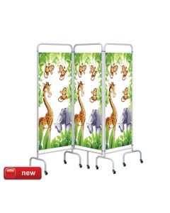 Three Panel Screen - Jungle [Pack of 1]