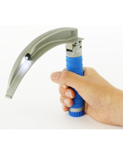 Metal Max+ Combi 50 LED Laryngoscope Set, Disposable with Batteries, Adult Mac 5 [Pack of 10]