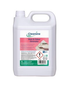 Cleanline Eco Stain & Odour Eliminator 5 Litre [Pack of 4]