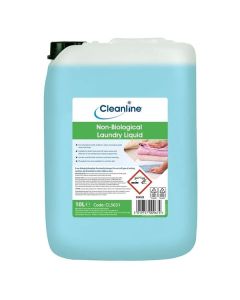 Cleanline Non-biological Laundry Liquid 10 Litre [Pack of 1]