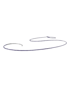Suture Absorbable PDO 2, 36cm x 36cm, 48mm Taper Point, Half Circle [Pack of 12]