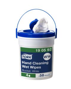 Tork Hand Cleaning Wet Wipe Bucket White 15.7M [Pack of 4]