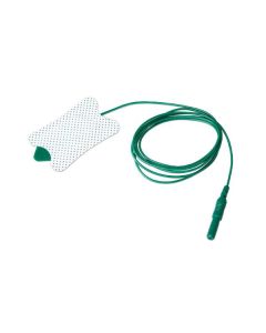 Ambu Neuroline Ground Electrode, solid gel 48x30mm, 100cm Lead [Pack of 25]