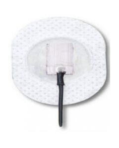 Ambu Neuroline 715 Surface Electrode, solid gel 28x20mm, 120cm coloured lead length, 1.5mm connector [Pack of 12]